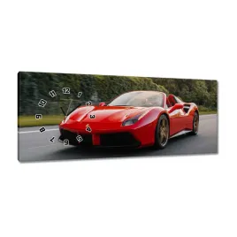 zegary-100x40-czerwone-ferrari-droga