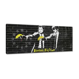 zegary-100x40-banksy-banana-fiction