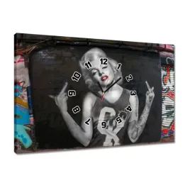 zegary-60x40-marilyn-monroe-graffiti