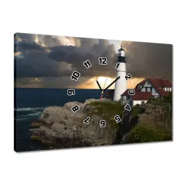 zegary-60x40-latarnia-morska-morze