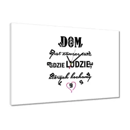 zegary-60x40-dom-jest-tam-gdzie-ludzie