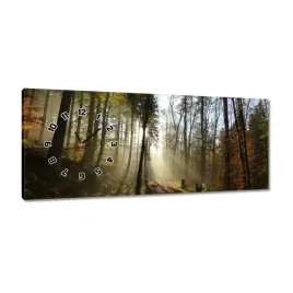 zegary-100x40-wschod-slonca-w-lesie