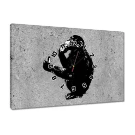 zegary-60x40-madra-malpa-lubi-to-like