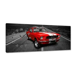 zegary-100x40-czerwony-ford-mustang