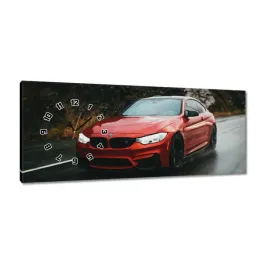 zegary-100x40-czerwone-bmw-samochod