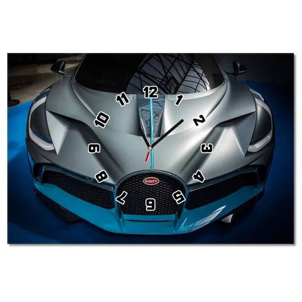 zegary-60x40-bugatti-divo-samochod-stan-nowy