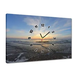 zegary-60x40-zachod-slonca-nad-morzem