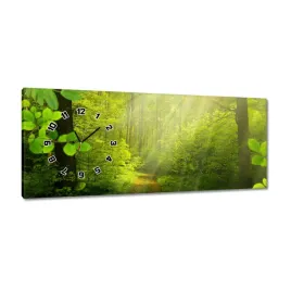 zegary-100x40-magiczny-las-promienie