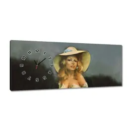 zegary-100x40-brigitte-bardot-kapelusz