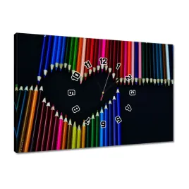zegary-60x40-serce-z-kolorowych-kredek