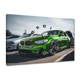 zegary-60x40-sportowe-zielone-auto