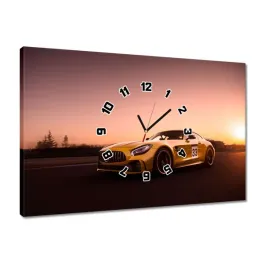 zegary-60x40-mercedes-samochod-auto