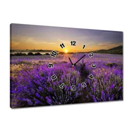 zegary-60x40-lawendowy-pejzaz-slonce