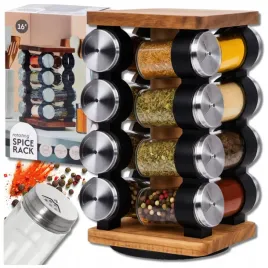 pojemniki-na-przyprawy-stojak-przyprawnik-obrotowy-drewniany-16-sloiczkow