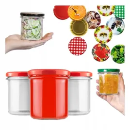 15x-sloik-350ml-miod-dzem-mieso-pasztet-przetwory-sloik-prosty-z-zakretka