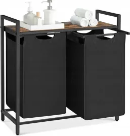 kosz-wolnostojacy-2-przegrodki-na-pranie-2x46l-73-x-33-x-72-czarny-z-polka
