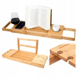 polka-lazienkowa-na-wanne-ksiazke-tablet-swiece-telefon-bambusowa-drewniana