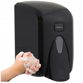 dozownik-podajnik-dyspenser-mydla-w-plynie-500-ml-czarny-scienny-atest-pzh