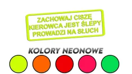 wycinana-naklejka-zachowaj-cisze-kierowca-jest-slepy-kolory-neonowe