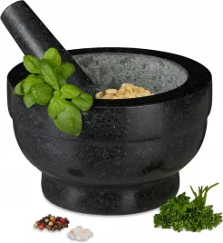 mozdzierz-kuchenny-z-tluczkiem-granit-duzy-ziola