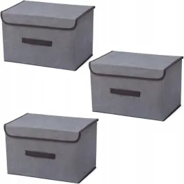 organizery-pudelka-skladane-do-przechowywania-z-uchwytami-z-klapa-szare