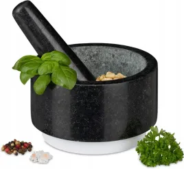 mozdzierz-kuchenny-z-tluczkiem-granit-duzy-ziola