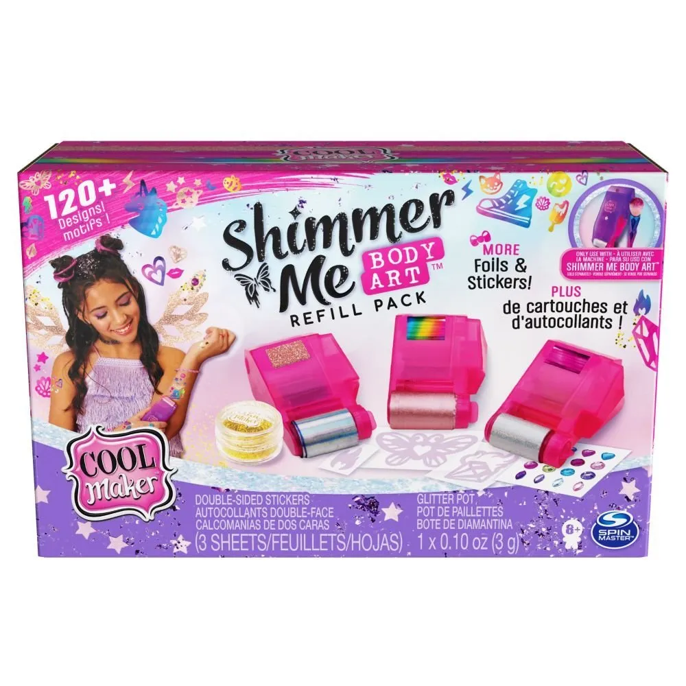 cool-maker-shimmer-me-body-art-refill-pack