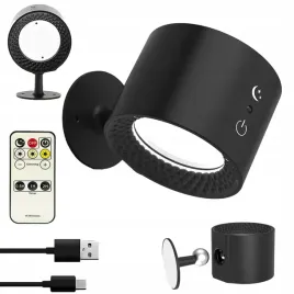 kinkiet-lampa-scienna-classic-spot-czarna-zlota-2000mah-led-obrot-o-360