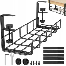 metalowy-organizer-kabli-pod-biurko-czarna-polka-z-uchwytami