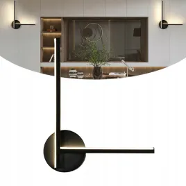 lampa-kinkiet-salon-led-25x31cm-podwojny-pasek-swietlny-16w-czarny