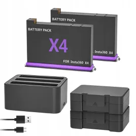 bateria-do-insta360-x4-2500mah-ladowarka-3-gniazda-2-baterie