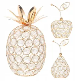 dekoracja-krysztalowa-ananas-jablko-gruszka-zestaw-luksusowy-prezent