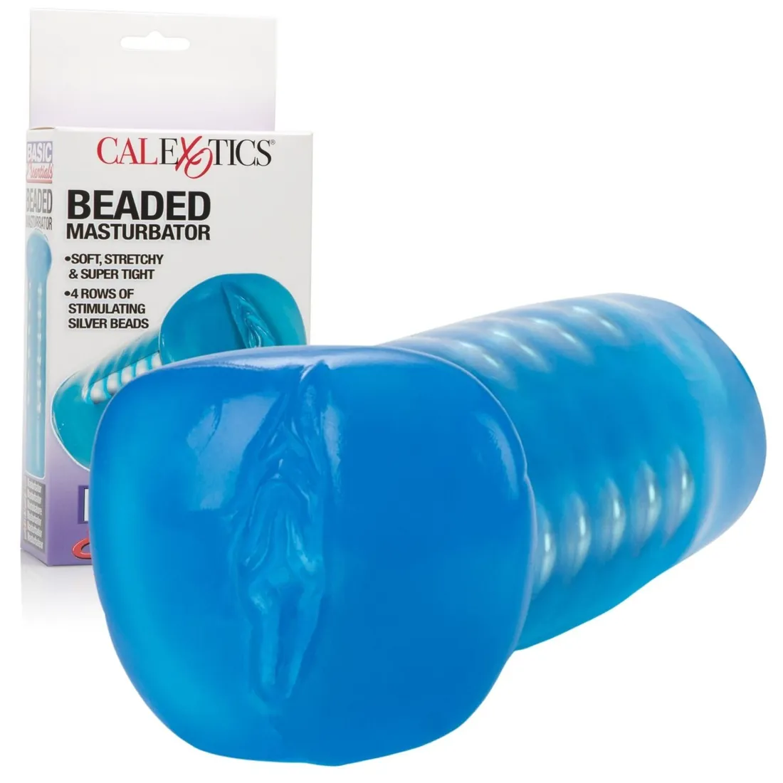 calexotics-basic-essentials-beaded-masturbator-pochwa-tpr-niebieski-cale-stan-nowy