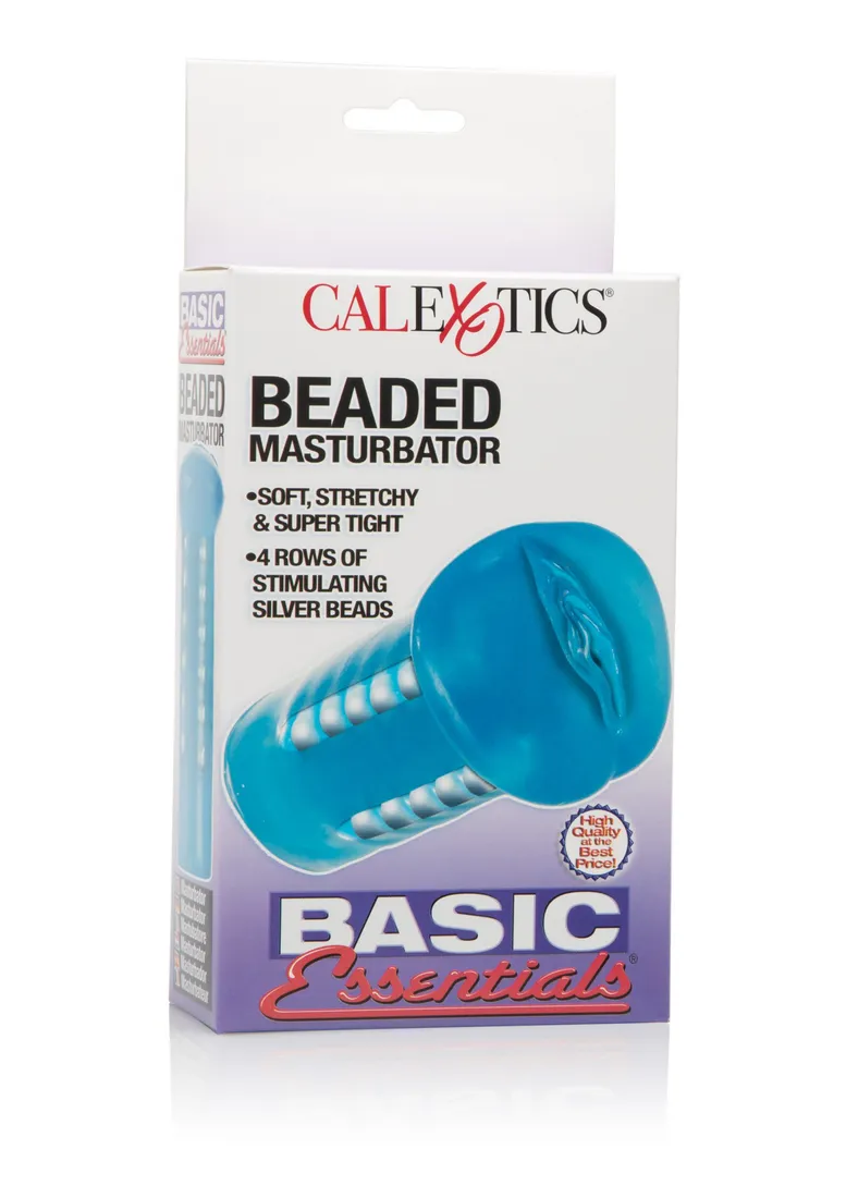 calexotics-basic-essentials-beaded-masturbator-pochwa-tpr-niebieski-cale-stan-nowy