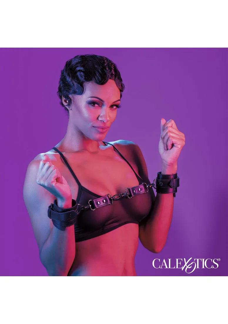 skorzane-czarne-kajdanki-calexotics-regulowane-calexotics