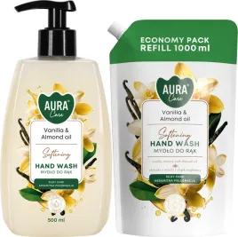 zestaw-mydlo-w-plynie-z-dozownikiem-bispol-aura-care-500ml-wanilia-i-olejek