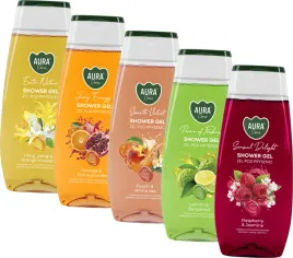zestaw-zel-pod-prysznic-dla-kobiet-bispol-aura-care-350ml-mix-1-5szt