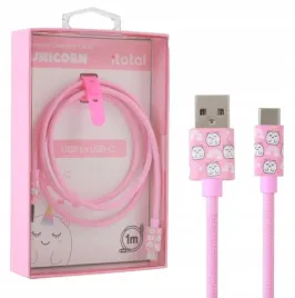kabel-i-total-usb-usb-typ-c-1-m-rozowy