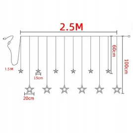 lampki-kurtyna-130-led-gwiazdki-cieple-swiateczne-na-okno-25m