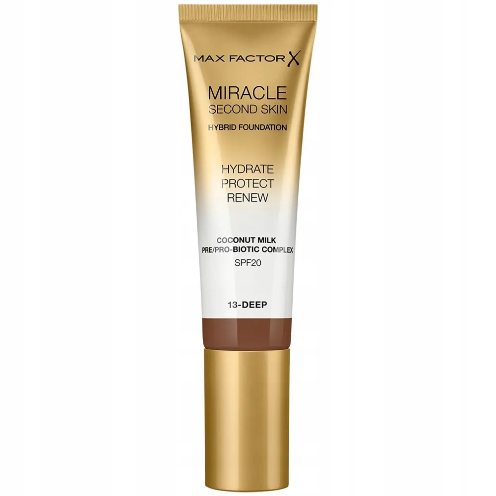 max-factor-miracle-second-skin-podklad-do-twarzy-013-deep-30ml-stan-nowy