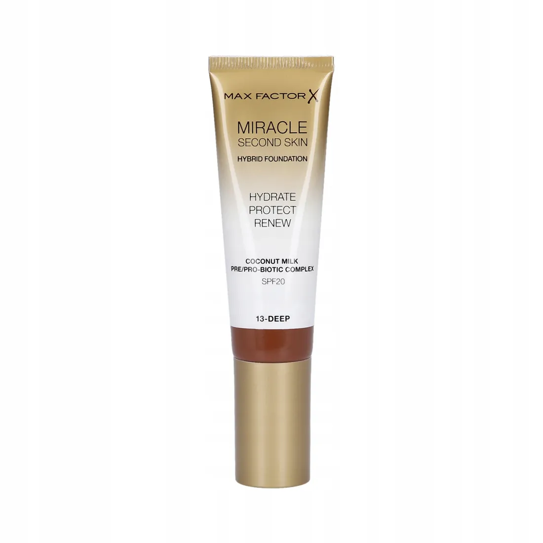 max-factor-miracle-second-skin-podklad-do-twarzy-013-deep-30ml-stan-nowy