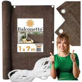 oslona-na-balkon-1x7m-95percent-brazowa-180g-uv-mata-na-taras-plot-balkonowa