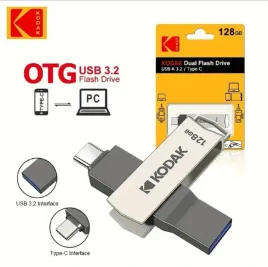 pendrive-kodak-128gb-k273-podwojny-interface-usb-3-2-usb-c-obrotowy