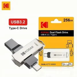 pendrive-kodak-256gb-k273-podwojny-interface-usb-3-2-usb-c-obrotowy