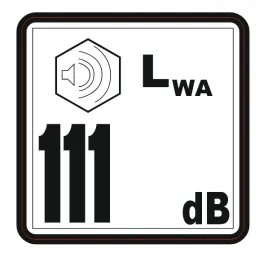 naklejka-lwa-111-oznaczenie-poziomu-mocy-akustycznej-halasu-urzadzenia