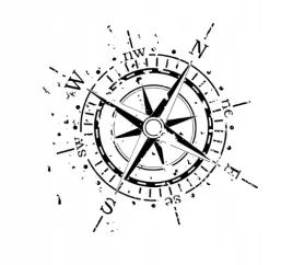 naklejka-kompas-kierunki-geograficzne