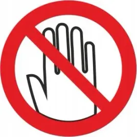 naklejka-bhp-zakaz-dotykania-reka-100-mm
