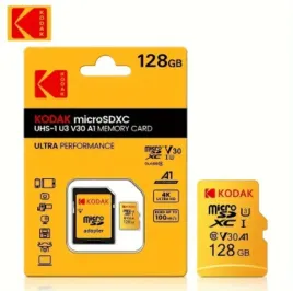 nowa-karta-kodak-microsd-xc-128gb-uhs-i-u3-v30-a1-cl-10-4k-ultra-hd-adapter