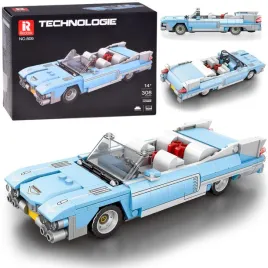 klocki-techniczne-blekitny-kabriolet-klasyka-amerykanska-308-ele-za5791