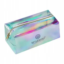 holograficzna-kosmetyczka-damska-przezroczysta-kuferek-betlewski-srebrna
